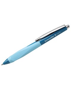 Шариковая ручка Haptify синяя 1 мм бирюзовый корпус Schneider