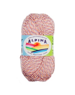 Пряжа LOLLIPOP 06 LOLLIPOP 06 сиреневый розовый бежевый коралловый Alpina