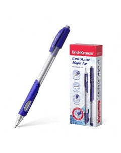 Ручка гелевая ErgoLine Magic Ice 48010 синяя 0 5 мм 1 шт Erich krause