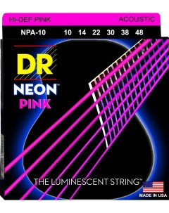Струны для акустической гитары NPA 10 Dr string