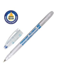 Ручка шариковая PENSAN Global 21 синяя 0 5мм арт 140654 12 шт Nobrand