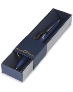 Шариковая ручка в футляре San Remo автоматическая 1 0 мм синяя Bruno visconti