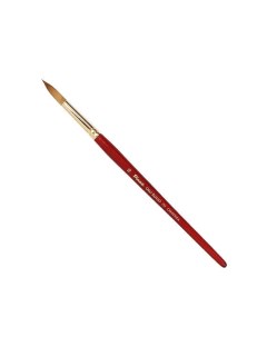 Кисть синтетика 16 круглая Oro Rosso 751 короткая ручка Pinax