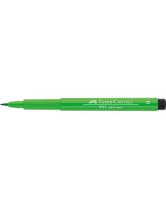 Капиллярная ручка Pitt Artist Pen Brush зеленая Faber-castell