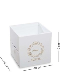 Коробка подарочная Букет с сюрпризом цв белый WG 100 B 113 301836 Арт-ист