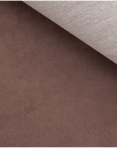 Ткань мебельная Велюр модель Россо коричнево розовый Крокус