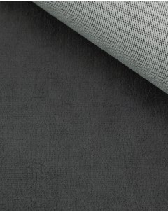 Ткань мебельная Велюр модель Россо темно серый графит Крокус