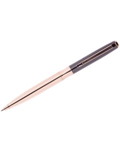 Ручка шариковая Гамма Evento CPs_11328 корпус черный золото синяя 1 мм 1 шт Delucci
