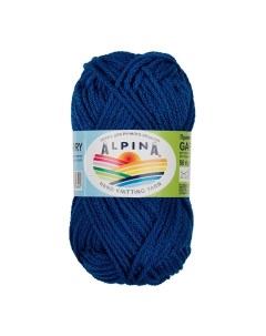 Пряжа Garry 17 лазурит ярко синий Alpina
