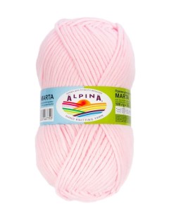 Пряжа Marta 018 бледно розовый Alpina