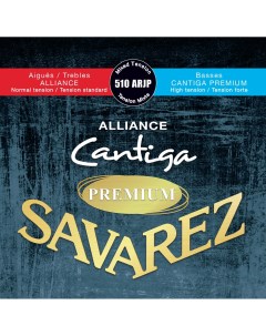 Струны для классической гитары 510ARJP24 43 Alliance Cantiga Premium Mixed Tension Savarez