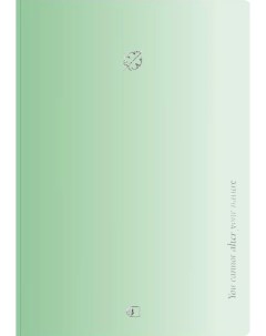 Блокнот Серия Пастельный градиент Зеленый Pastel gradient green А5 128 стр Артпринт