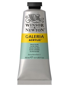 Краска акриловая Galeria 60 мл бледно оливковый Winsor & newton