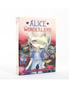 Карты Таро Алиса из страны чудес Alice The Wonderland Oracle Blue Angel Blue angel publishing