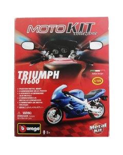 Сборная модель мотоцикла Triumph TT600 масштаб 1 18 18 55004 Bburago