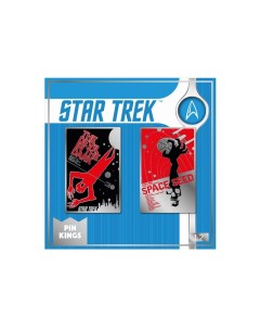 Значок Pin Kings Star Trek 1 2 набор из 2 шт Numskull