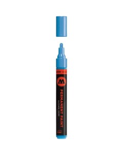 Перманентный маркер permanent paint 220PP 220162 голубой 4 мм голубой Molotow