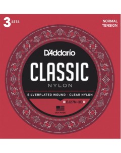 Струны для классической гитары D ADDARIO EJ27 N 3D D`addario