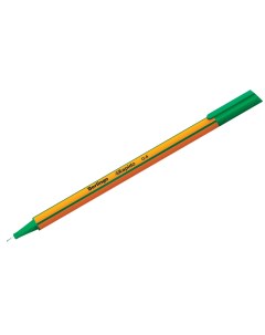 Ручка капиллярная Rapido зеленая 0 4мм трехгранная 12шт Berlingo