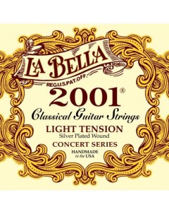 Струны для классической гитары 2001L La bella