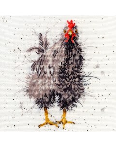 Набор для вышивания крестом Curious Hen Любопытная курица арт XHD17 Bothy threads