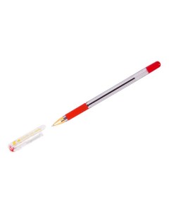 Ручка шариковая MC Gold красная 0 5 мм 1 шт Munhwa