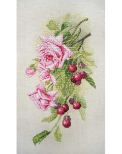 Набор для вышивания Розы и вишня по картине К Кляйн арт 06 002 44 Марья искусница