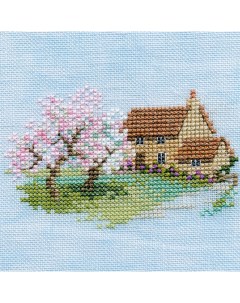 Набор для вышивания Orchard Cottage арт MIN06A Derwentwater designs