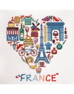 Набор для вышивания Франция арт 11 001 22 Марья искусница