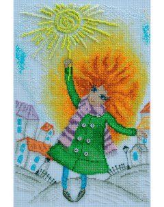 Набор для вышивания Мое солнышко по рисунку Ю Доценко арт 15 001 13 Марья искусница