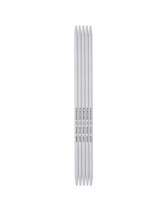 Спицы для вязания чулочные алюминий 3 мм 15 см 5 шт в блистере 201 7 3 15 Addi