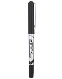 Ручка роллер Think EQ20520 серый d 0 7мм черн черн линия 0 55мм Deli