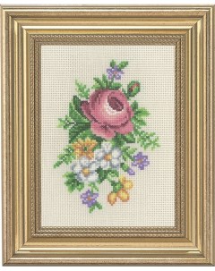 Набор для вышивания 13 1137 Роза и белые цветы Permin