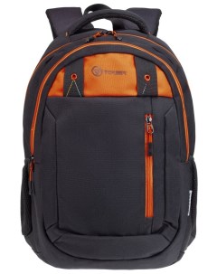 Рюкзак Class X черный с оранжевой вставкой 17л Torber