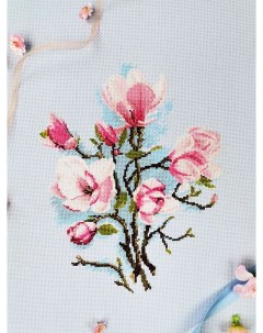 Набор для вышивания 04 007 11 Розовая магнолия Марья искусница