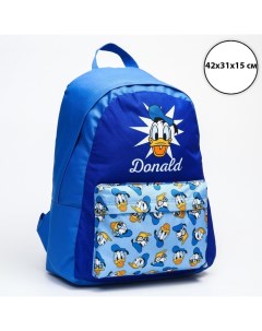 Рюкзак молод Дональд 42х31х15 см отд на молнии н карман синий Disney