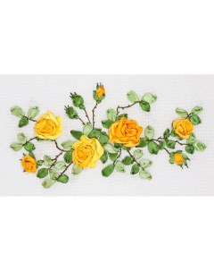 Набор для вышивания PANNA Желтые розы Gamma