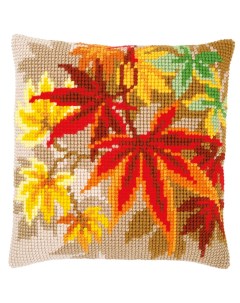 Набор для вышивания подушки Осенние листья арт PN 0157754 Vervaco