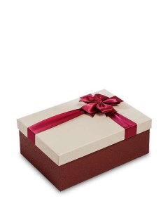 Коробка подарочная Прямоугольник цв бордов беж WG 50 2 A 113 301311 Арт-ист