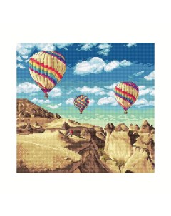 Набор для вышивания Letistitch 961 Воздушные шары над Гранд Каньоном Letistich