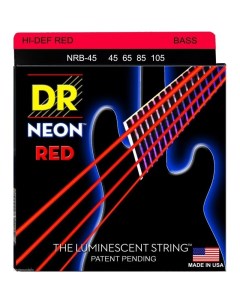 Струны для бас гитары NRB 45 HI DEF NEON Dr string