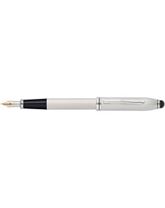 Перьевая ручка Townsend Silver со стилусом M Cross