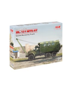 Сборная модель 1 35 Советский армейский автомобиль З Л 131 MTO AT 35520 Icm