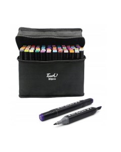 Набор художественных двухсторонних маркеров в сумке 80 цветов Touch