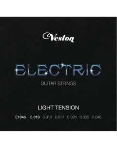 Струны для электрогитары E 1046 Veston