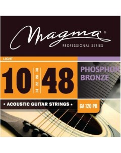 Струны для акустической гитары GA120PB Magma strings
