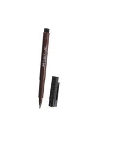 Ручка кисть капиллярная Faber Castell PITT Artist Pen Brush B черный 167499 10 шт Nobrand
