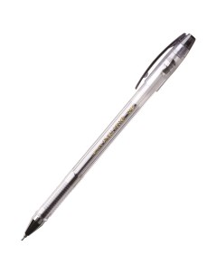 Ручка гелевая Hi Jell Needle черная 0 5мм игольчатый стержень 12шт Crown