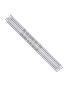 Спицы для вязания чулочные алюминий 3 5 мм 40 см 5 шт в блистере 201 7 3 5 40 Addi