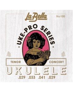 Струны для укулеле тенор Set 100 Tenor Concer La bella